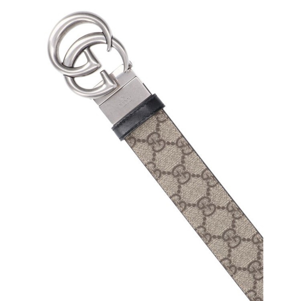 Gucci Reversible Gg Marmont Belt – Beige - NWT - Picture 3 of 3